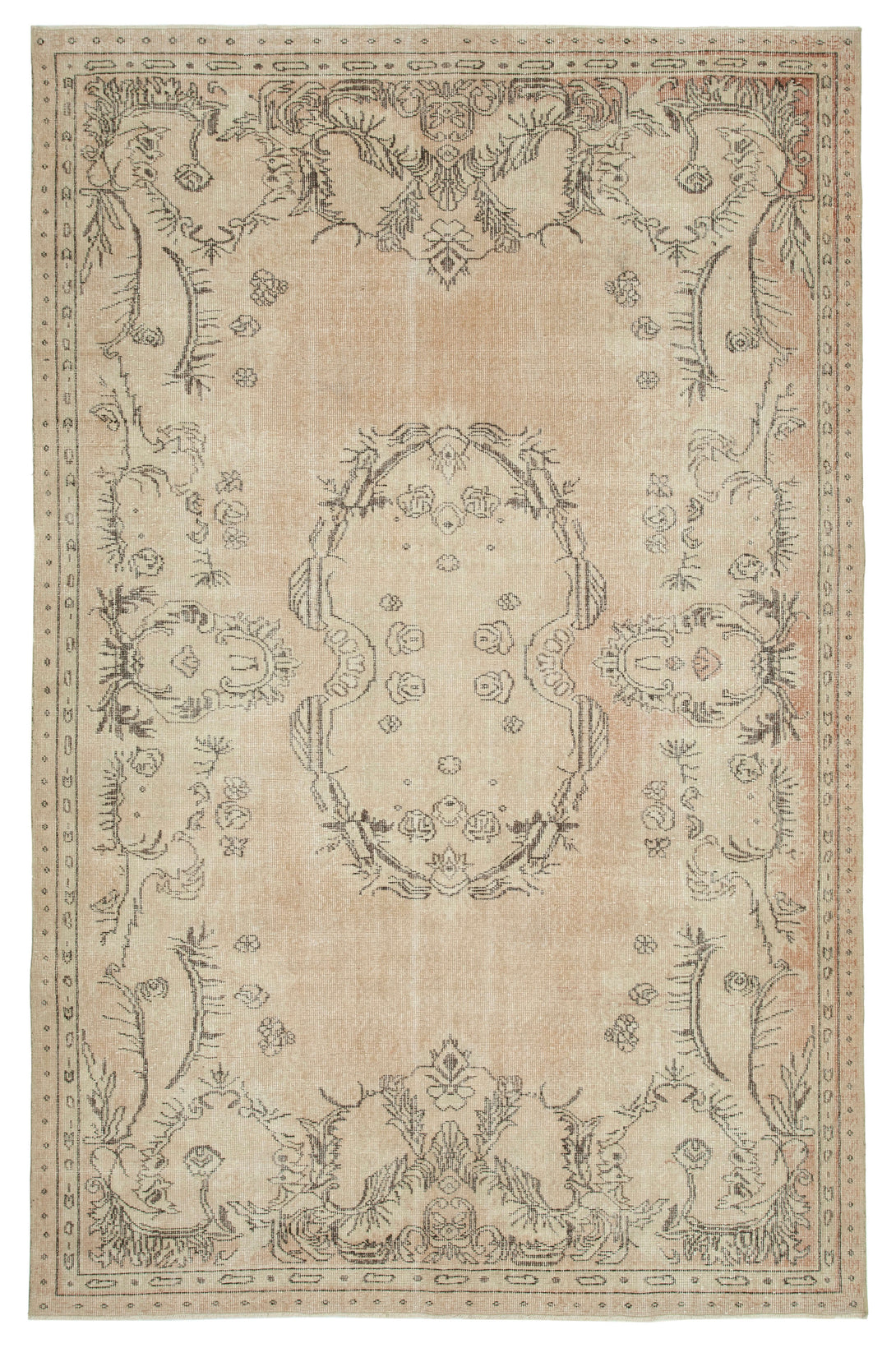 Handmade White Wash Area Rug > Design# OL-AC-34137 > Size: 6'-8" x 10'-4", Carpet Culture Rugs, Handmade Rugs, NYC Rugs, New Rugs, Shop Rugs, Rug Store, Outlet Rugs, SoHo Rugs, Rugs in USA