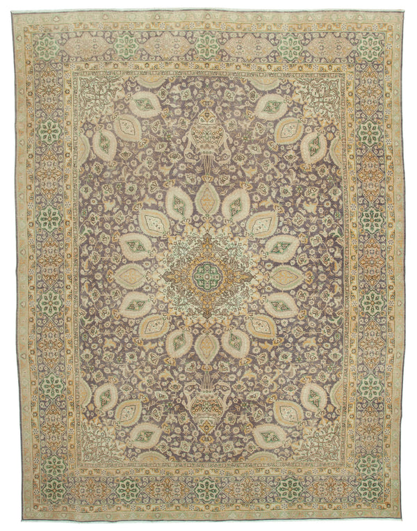 Handmade Persian Vintage Area Rug > Design# OL-AC-34149 > Size: 9'-7" x 12'-11", Carpet Culture Rugs, Handmade Rugs, NYC Rugs, New Rugs, Shop Rugs, Rug Store, Outlet Rugs, SoHo Rugs, Rugs in USA