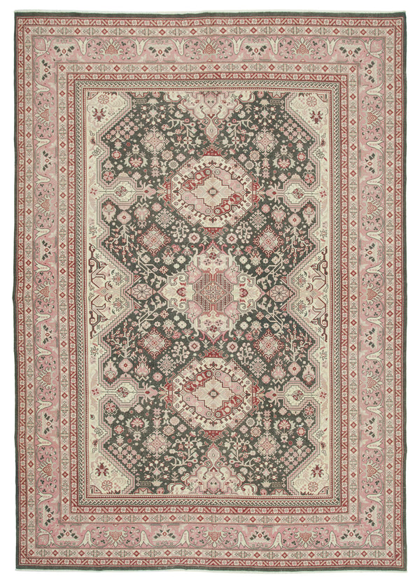 Handmade Oushak Area Rug > Design# OL-AC-34437 > Size: 8'-0" x 11'-6", Carpet Culture Rugs, Handmade Rugs, NYC Rugs, New Rugs, Shop Rugs, Rug Store, Outlet Rugs, SoHo Rugs, Rugs in USA