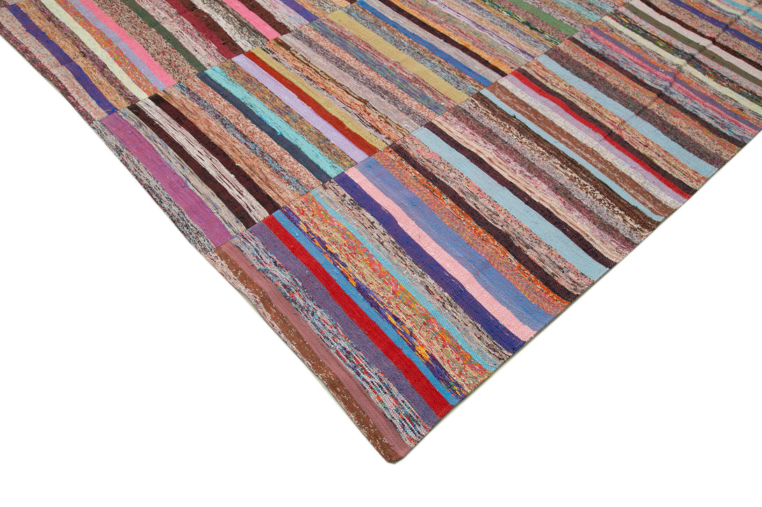 Handmade Kilim Patchwork Area Rug > Design# OL-AC-34474 > Size: 12'-0" x 15'-0", Carpet Culture Rugs, Handmade Rugs, NYC Rugs, New Rugs, Shop Rugs, Rug Store, Outlet Rugs, SoHo Rugs, Rugs in USA