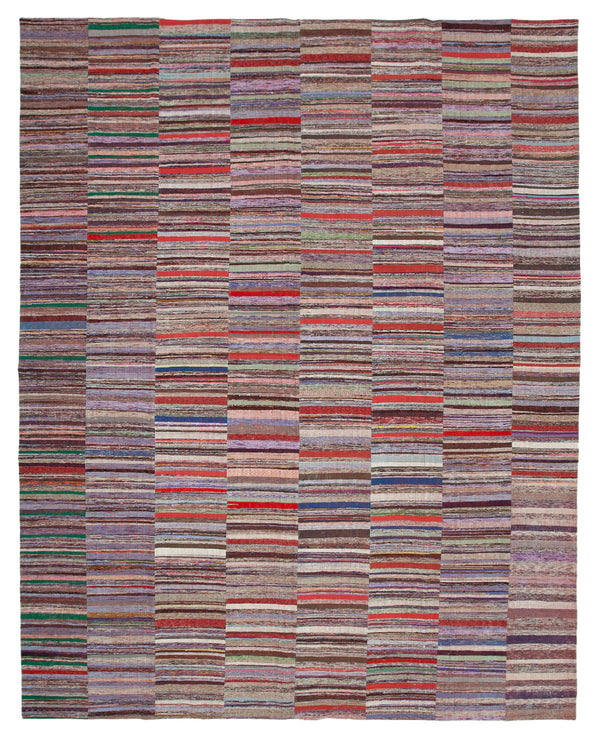 Handmade Kilim Patchwork Area Rug > Design# OL-AC-34489 > Size: 12'-4" x 15'-3", Carpet Culture Rugs, Handmade Rugs, NYC Rugs, New Rugs, Shop Rugs, Rug Store, Outlet Rugs, SoHo Rugs, Rugs in USA