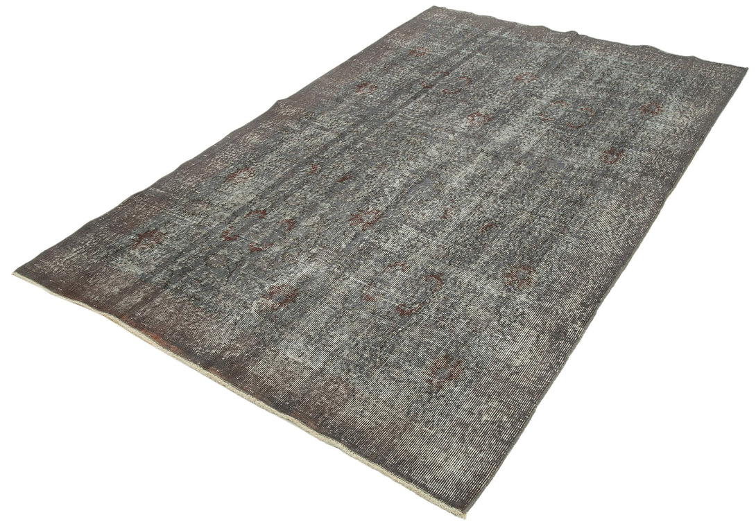 Handmade Overdyed Area Rug > Design# OL-AC-34673 > Size: 4'-10" x 8'-4", Carpet Culture Rugs, Handmade Rugs, NYC Rugs, New Rugs, Shop Rugs, Rug Store, Outlet Rugs, SoHo Rugs, Rugs in USA