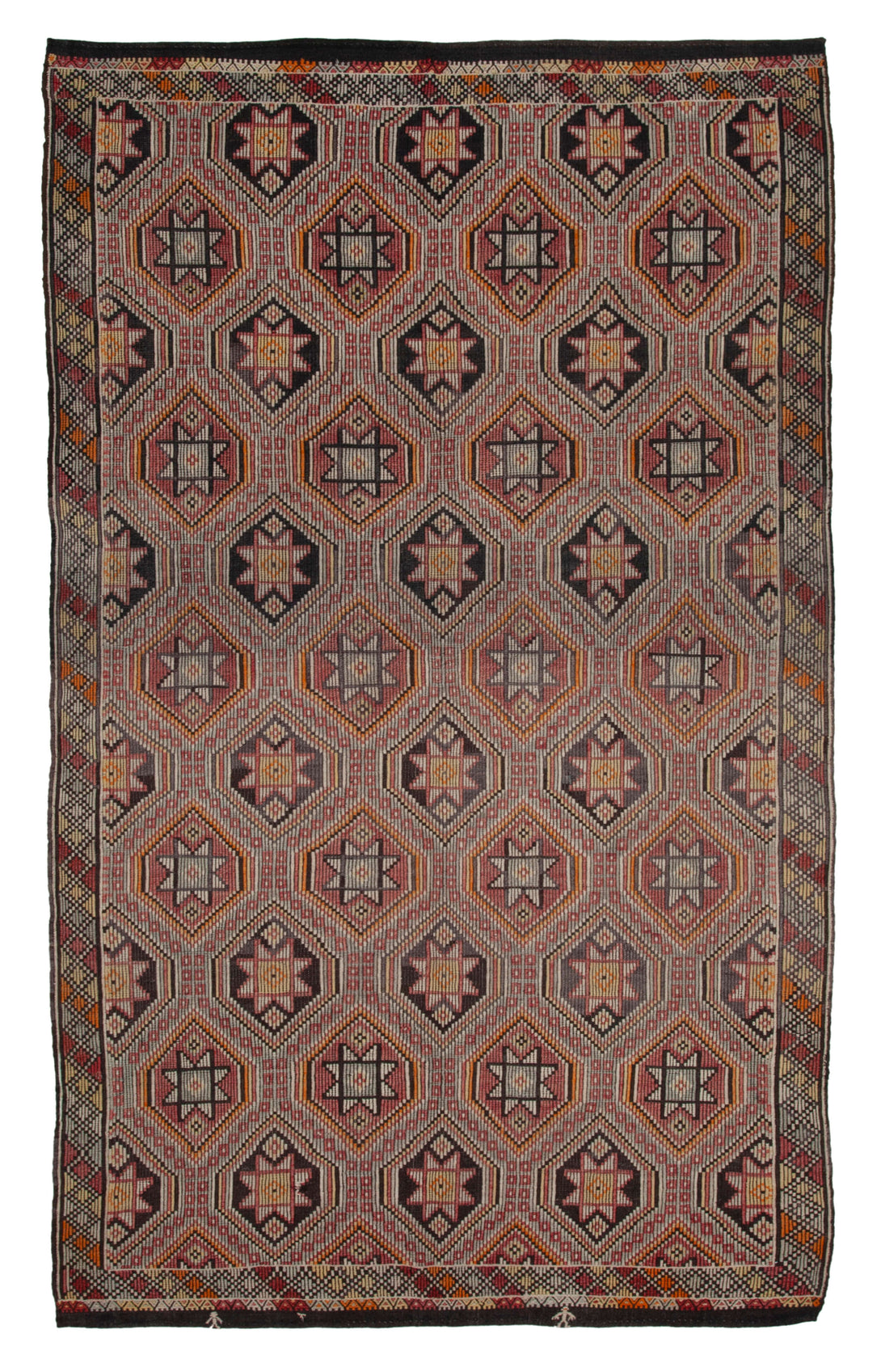 Handmade Kilim Area Rug > Design# OL-AC-35556 > Size: 6'-6" x 10'-8", Carpet Culture Rugs, Handmade Rugs, NYC Rugs, New Rugs, Shop Rugs, Rug Store, Outlet Rugs, SoHo Rugs, Rugs in USA