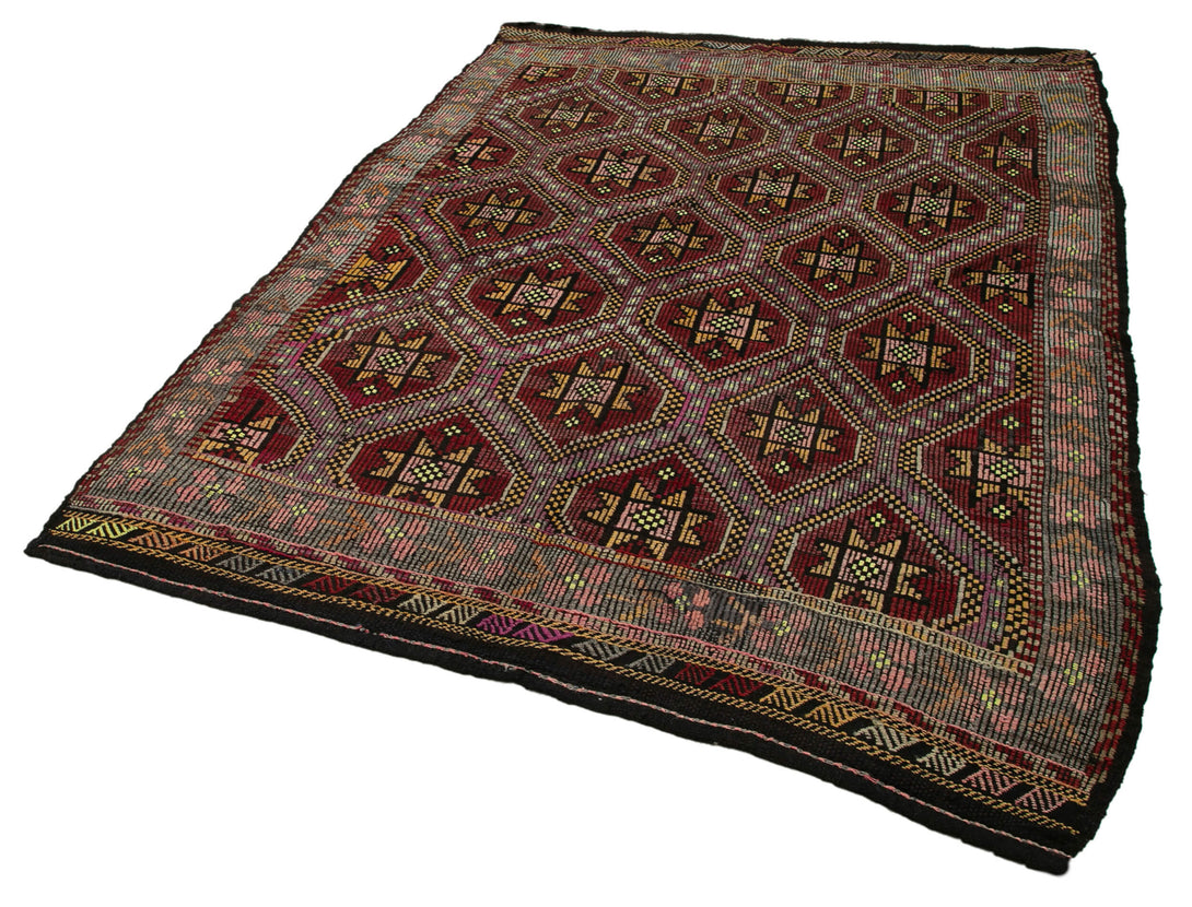 Handmade Kilim Area Rug > Design# OL-AC-35643 > Size: 6'-0" x 8'-2", Carpet Culture Rugs, Handmade Rugs, NYC Rugs, New Rugs, Shop Rugs, Rug Store, Outlet Rugs, SoHo Rugs, Rugs in USA