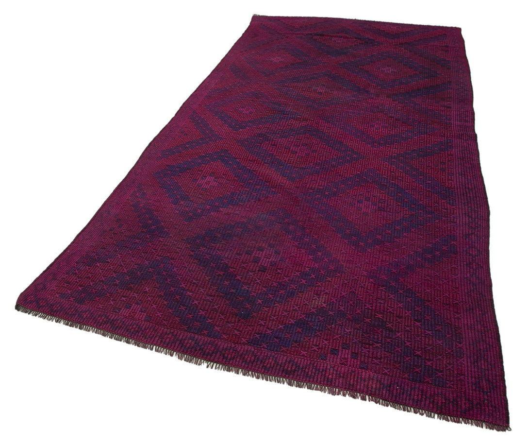 Handmade Kilim Area Rug > Design# OL-AC-35648 > Size: 5'-3" x 10'-8", Carpet Culture Rugs, Handmade Rugs, NYC Rugs, New Rugs, Shop Rugs, Rug Store, Outlet Rugs, SoHo Rugs, Rugs in USA