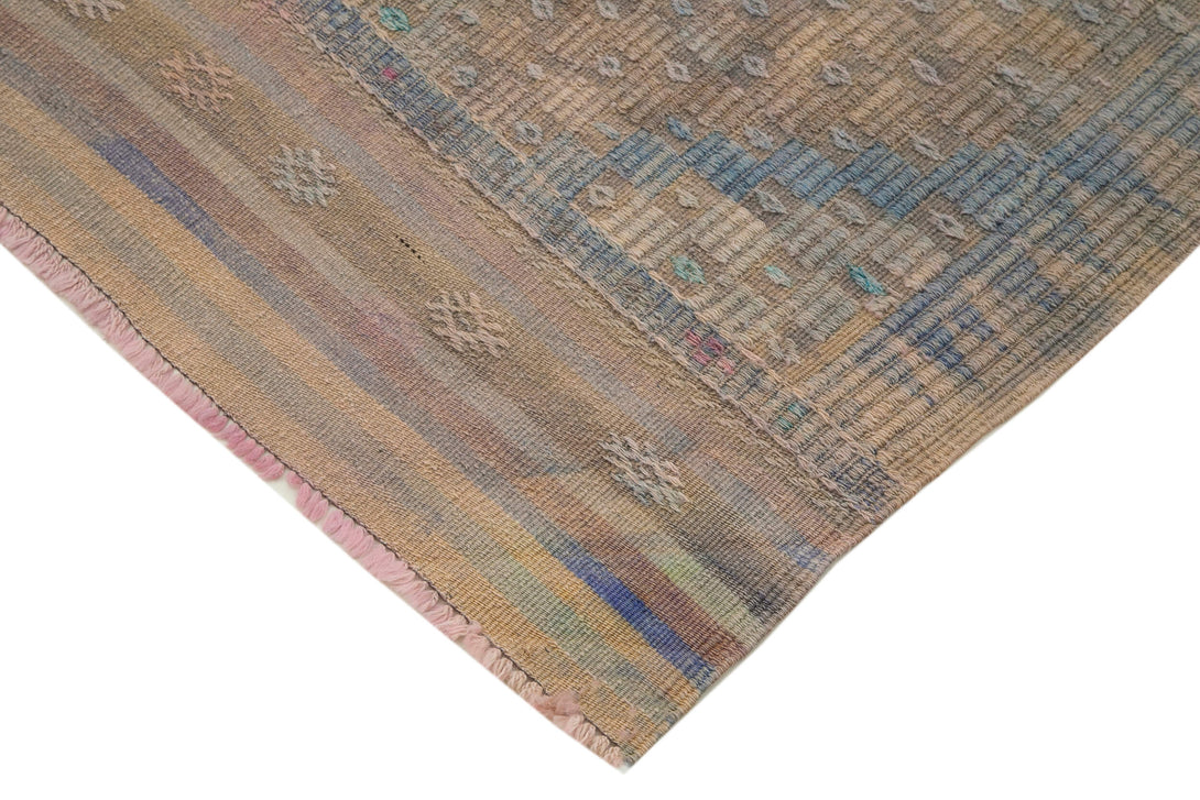 Handmade Kilim Area Rug > Design# OL-AC-35662 > Size: 5'-4" x 8'-4", Carpet Culture Rugs, Handmade Rugs, NYC Rugs, New Rugs, Shop Rugs, Rug Store, Outlet Rugs, SoHo Rugs, Rugs in USA