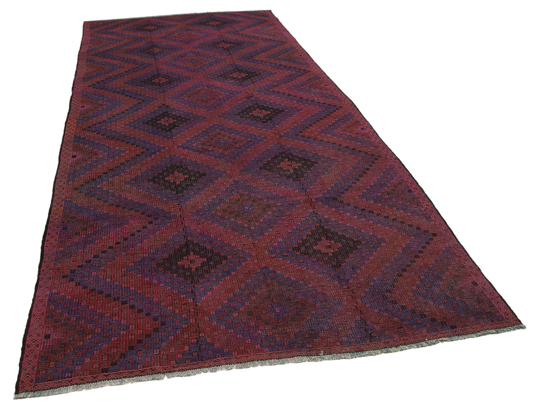 Handmade Kilim Area Rug > Design# OL-AC-35665 > Size: 5'-9" x 12'-2", Carpet Culture Rugs, Handmade Rugs, NYC Rugs, New Rugs, Shop Rugs, Rug Store, Outlet Rugs, SoHo Rugs, Rugs in USA
