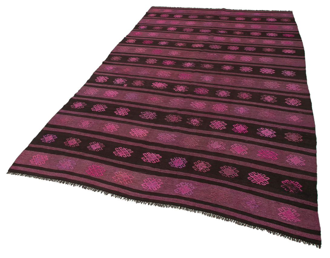 Handmade Kilim Area Rug > Design# OL-AC-35671 > Size: 5'-9" x 10'-4", Carpet Culture Rugs, Handmade Rugs, NYC Rugs, New Rugs, Shop Rugs, Rug Store, Outlet Rugs, SoHo Rugs, Rugs in USA
