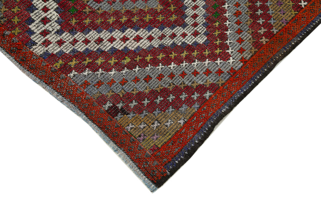 Handmade Kilim Area Rug > Design# OL-AC-35728 > Size: 6'-0" x 11'-4", Carpet Culture Rugs, Handmade Rugs, NYC Rugs, New Rugs, Shop Rugs, Rug Store, Outlet Rugs, SoHo Rugs, Rugs in USA