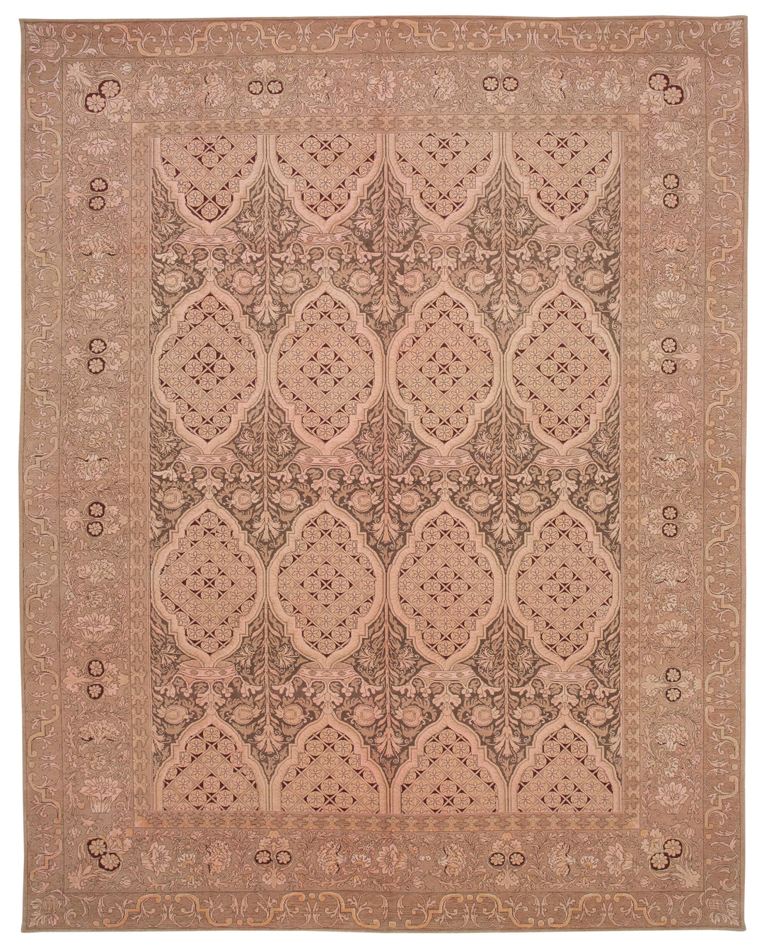 Handmade Oushak Area Rug > Design# OL-AC-35805 > Size: 10'-2" x 12'-11", Carpet Culture Rugs, Handmade Rugs, NYC Rugs, New Rugs, Shop Rugs, Rug Store, Outlet Rugs, SoHo Rugs, Rugs in USA