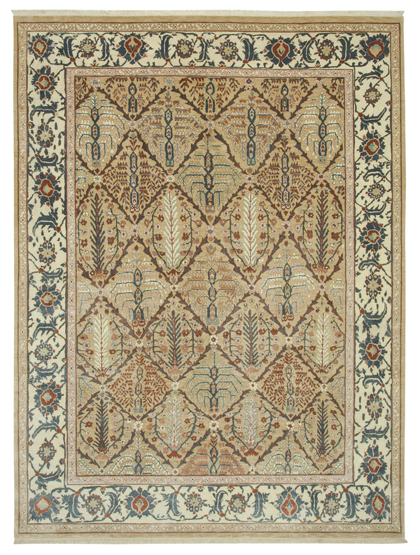 Handmade Oushak Area Rug > Design# OL-AC-35839 > Size: 8'-9" x 12'-2", Carpet Culture Rugs, Handmade Rugs, NYC Rugs, New Rugs, Shop Rugs, Rug Store, Outlet Rugs, SoHo Rugs, Rugs in USA