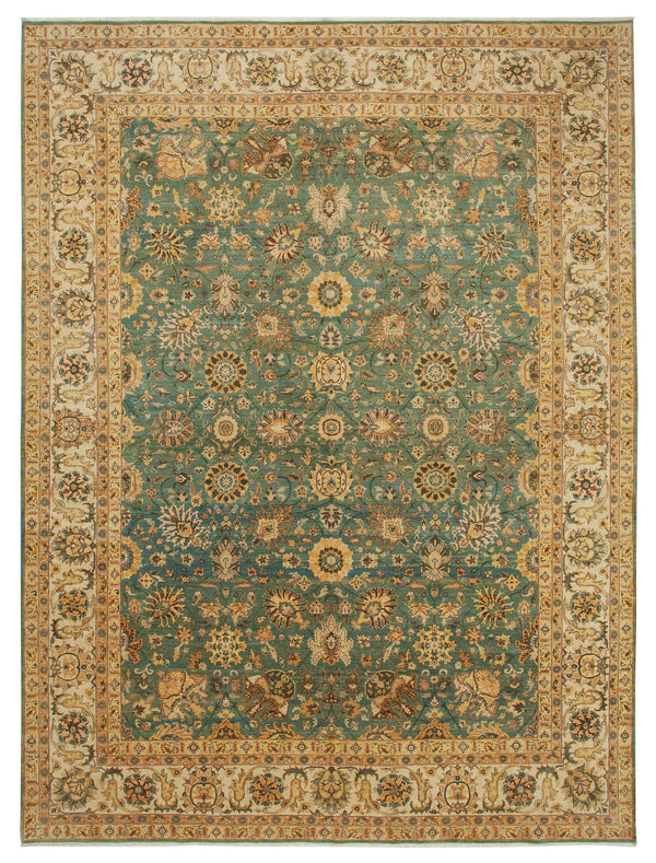 Handmade Oushak Area Rug > Design# OL-AC-35845 > Size: 9'-0" x 12'-0", Carpet Culture Rugs, Handmade Rugs, NYC Rugs, New Rugs, Shop Rugs, Rug Store, Outlet Rugs, SoHo Rugs, Rugs in USA