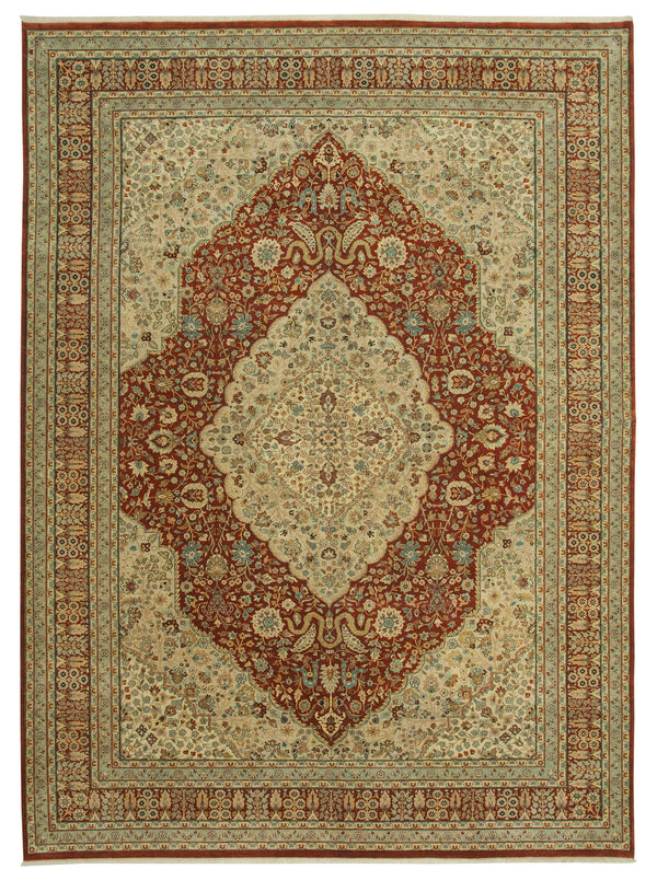 Handmade Oushak Area Rug > Design# OL-AC-35851 > Size: 9'-9" x 13'-6", Carpet Culture Rugs, Handmade Rugs, NYC Rugs, New Rugs, Shop Rugs, Rug Store, Outlet Rugs, SoHo Rugs, Rugs in USA
