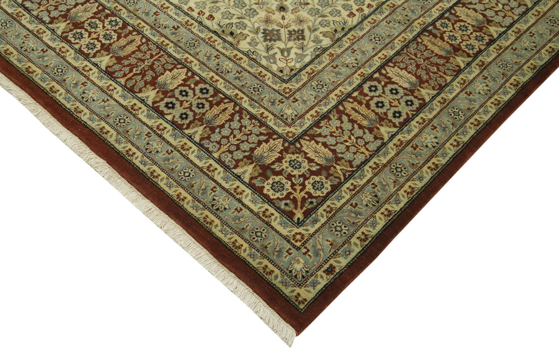Handmade Oushak Area Rug > Design# OL-AC-35851 > Size: 9'-9" x 13'-6", Carpet Culture Rugs, Handmade Rugs, NYC Rugs, New Rugs, Shop Rugs, Rug Store, Outlet Rugs, SoHo Rugs, Rugs in USA