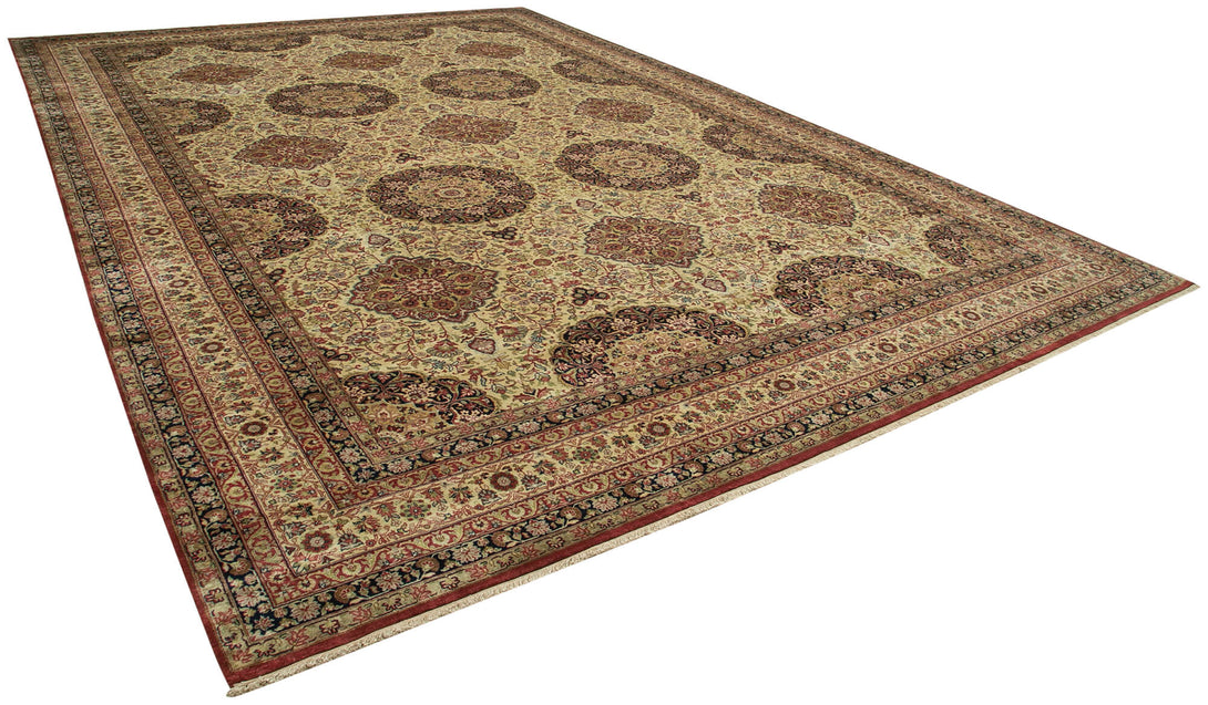 Handmade Oushak Area Rug > Design# OL-AC-35909 > Size: 12'-2" x 17'-11", Carpet Culture Rugs, Handmade Rugs, NYC Rugs, New Rugs, Shop Rugs, Rug Store, Outlet Rugs, SoHo Rugs, Rugs in USA