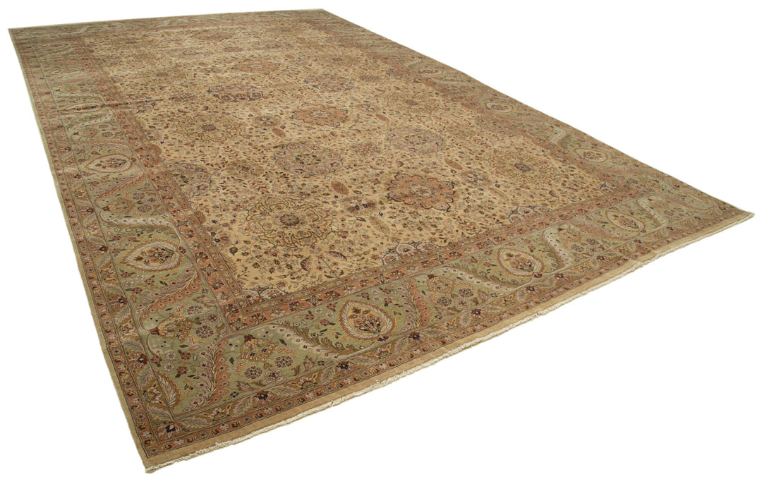 Handmade Oushak Area Rug > Design# OL-AC-35919 > Size: 12'-2" x 18'-8", Carpet Culture Rugs, Handmade Rugs, NYC Rugs, New Rugs, Shop Rugs, Rug Store, Outlet Rugs, SoHo Rugs, Rugs in USA