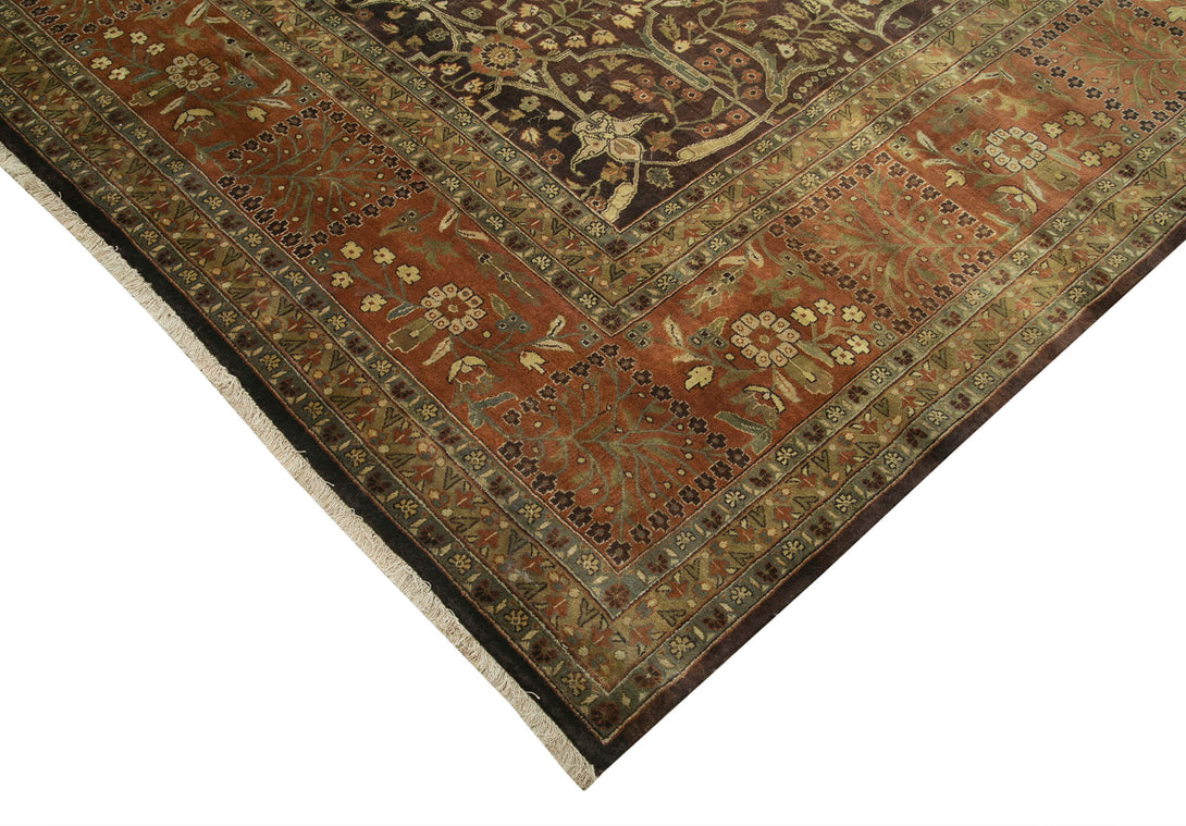 Handmade Oushak Area Rug > Design# OL-AC-35944 > Size: 12'-4" x 15'-10", Carpet Culture Rugs, Handmade Rugs, NYC Rugs, New Rugs, Shop Rugs, Rug Store, Outlet Rugs, SoHo Rugs, Rugs in USA