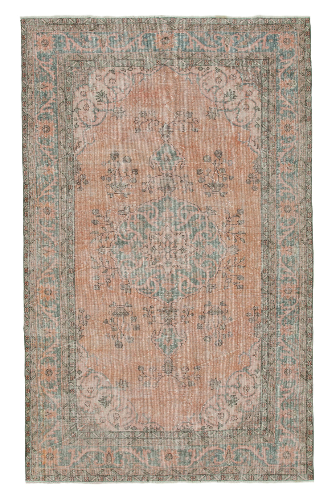 Handmade White Wash Area Rug > Design# OL-AC-36385 > Size: 6'-1" x 9'-8", Carpet Culture Rugs, Handmade Rugs, NYC Rugs, New Rugs, Shop Rugs, Rug Store, Outlet Rugs, SoHo Rugs, Rugs in USA
