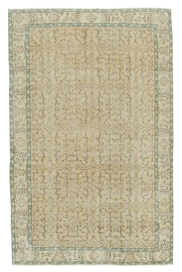 Handmade White Wash Area Rug > Design# OL-AC-36386 > Size: 5'-9" x 8'-11", Carpet Culture Rugs, Handmade Rugs, NYC Rugs, New Rugs, Shop Rugs, Rug Store, Outlet Rugs, SoHo Rugs, Rugs in USA