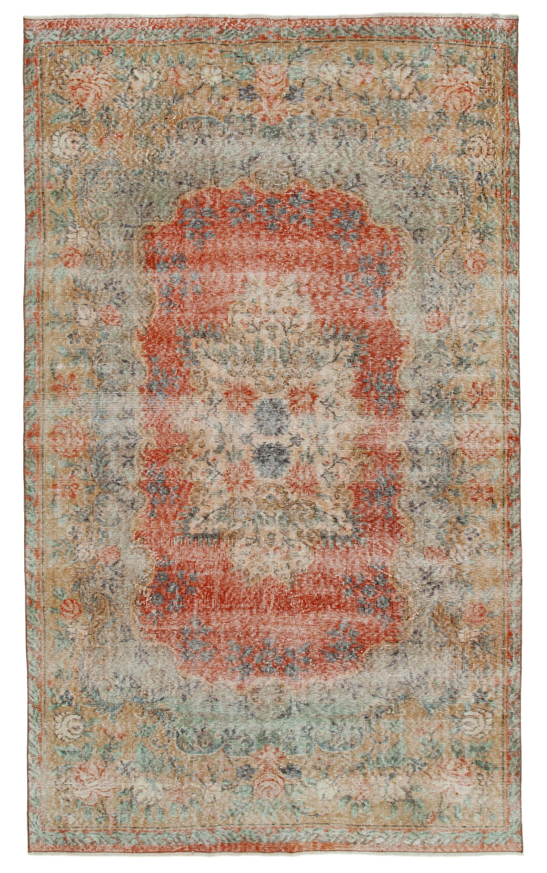 Handmade White Wash Area Rug > Design# OL-AC-36464 > Size: 5'-6" x 9'-4", Carpet Culture Rugs, Handmade Rugs, NYC Rugs, New Rugs, Shop Rugs, Rug Store, Outlet Rugs, SoHo Rugs, Rugs in USA