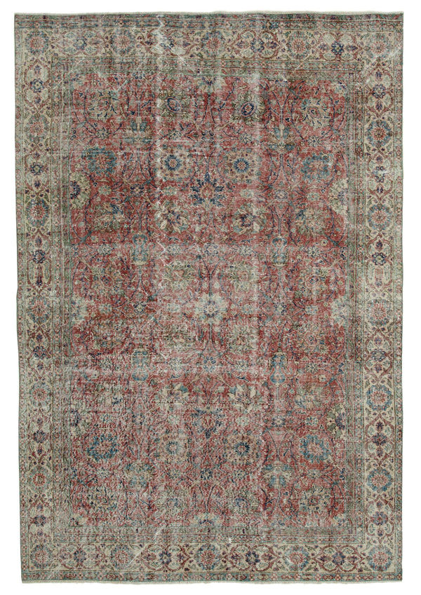 Handmade White Wash Area Rug > Design# OL-AC-36505 > Size: 6'-6" x 9'-5", Carpet Culture Rugs, Handmade Rugs, NYC Rugs, New Rugs, Shop Rugs, Rug Store, Outlet Rugs, SoHo Rugs, Rugs in USA