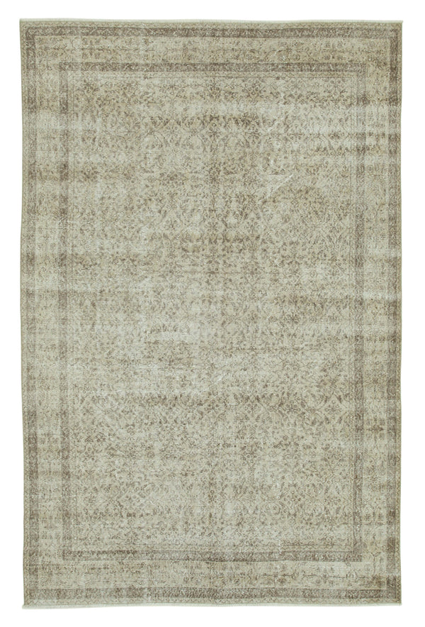 Handmade White Wash Area Rug > Design# OL-AC-36590 > Size: 6'-5" x 9'-11", Carpet Culture Rugs, Handmade Rugs, NYC Rugs, New Rugs, Shop Rugs, Rug Store, Outlet Rugs, SoHo Rugs, Rugs in USA
