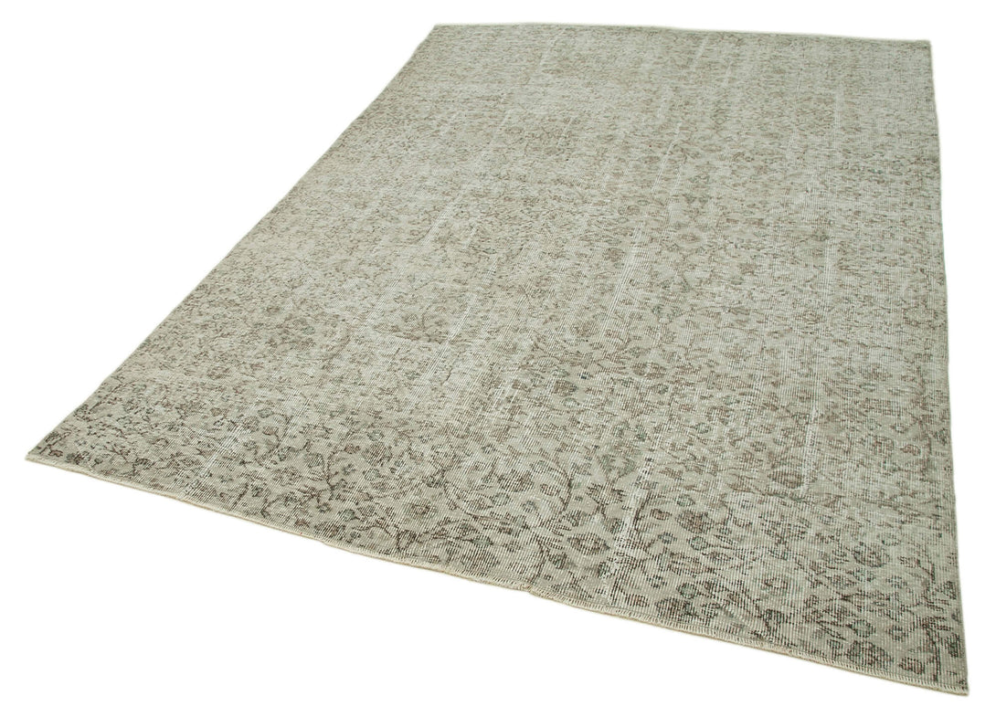 Handmade White Wash Area Rug > Design# OL-AC-36593 > Size: 6'-6" x 10'-0", Carpet Culture Rugs, Handmade Rugs, NYC Rugs, New Rugs, Shop Rugs, Rug Store, Outlet Rugs, SoHo Rugs, Rugs in USA