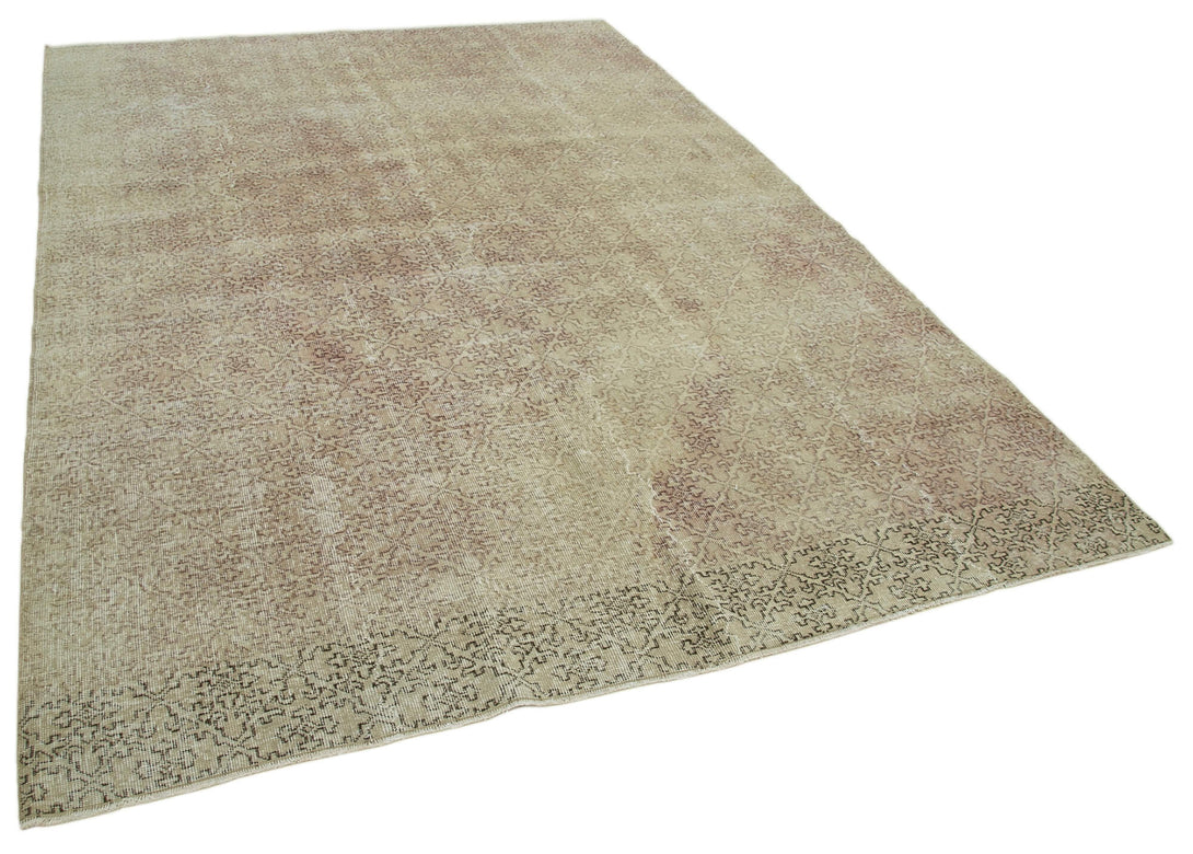 Handmade White Wash Area Rug > Design# OL-AC-36608 > Size: 6'-9" x 9'-7", Carpet Culture Rugs, Handmade Rugs, NYC Rugs, New Rugs, Shop Rugs, Rug Store, Outlet Rugs, SoHo Rugs, Rugs in USA