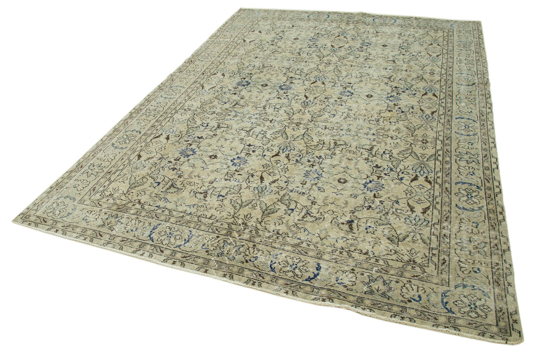 Handmade White Wash Area Rug > Design# OL-AC-36610 > Size: 6'-10" x 10'-1", Carpet Culture Rugs, Handmade Rugs, NYC Rugs, New Rugs, Shop Rugs, Rug Store, Outlet Rugs, SoHo Rugs, Rugs in USA