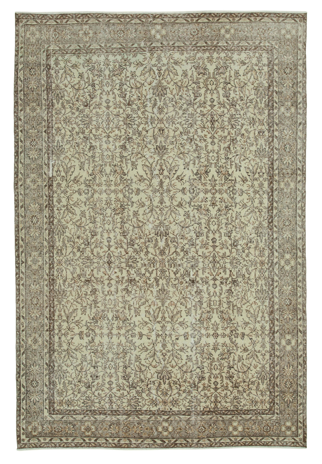 Handmade White Wash Area Rug > Design# OL-AC-36612 > Size: 6'-9" x 10'-0", Carpet Culture Rugs, Handmade Rugs, NYC Rugs, New Rugs, Shop Rugs, Rug Store, Outlet Rugs, SoHo Rugs, Rugs in USA