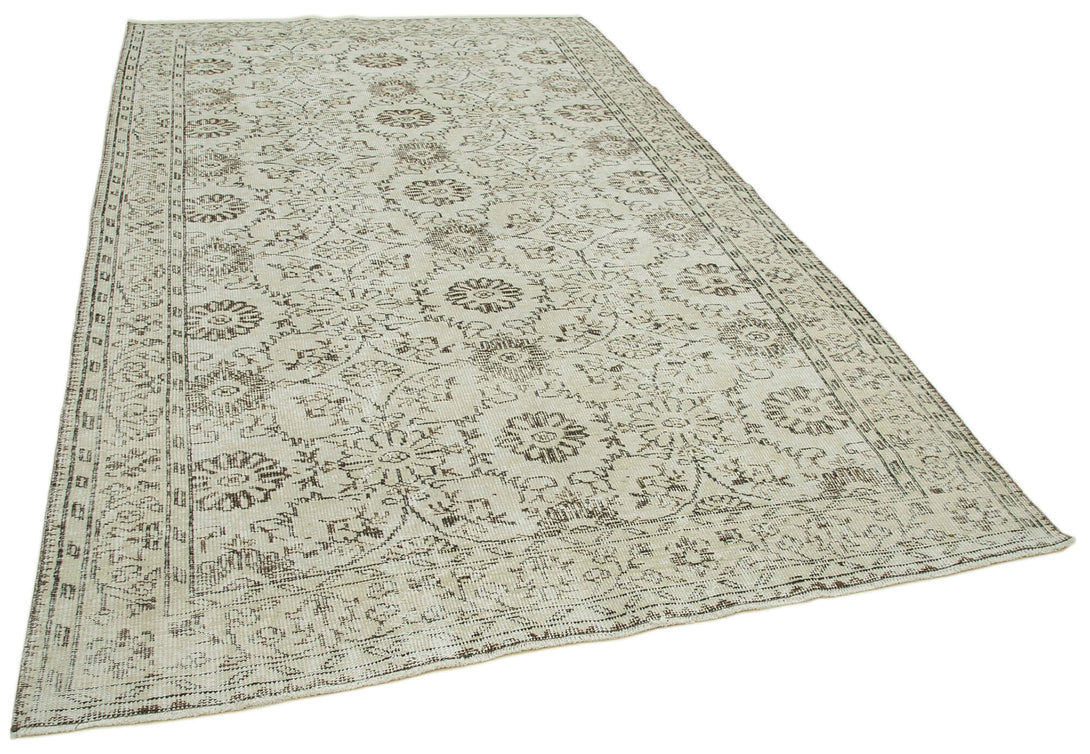 Handmade White Wash Area Rug > Design# OL-AC-36624 > Size: 6'-2" x 10'-1", Carpet Culture Rugs, Handmade Rugs, NYC Rugs, New Rugs, Shop Rugs, Rug Store, Outlet Rugs, SoHo Rugs, Rugs in USA