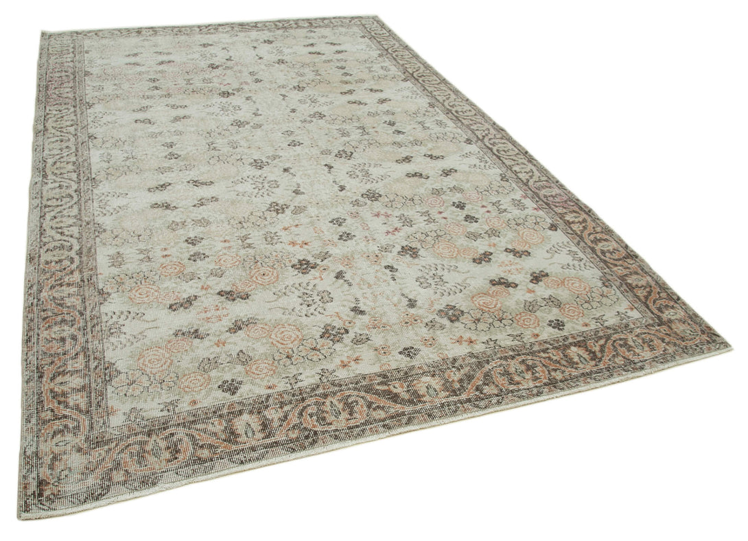 Handmade White Wash Area Rug > Design# OL-AC-36629 > Size: 6'-9" x 10'-8", Carpet Culture Rugs, Handmade Rugs, NYC Rugs, New Rugs, Shop Rugs, Rug Store, Outlet Rugs, SoHo Rugs, Rugs in USA