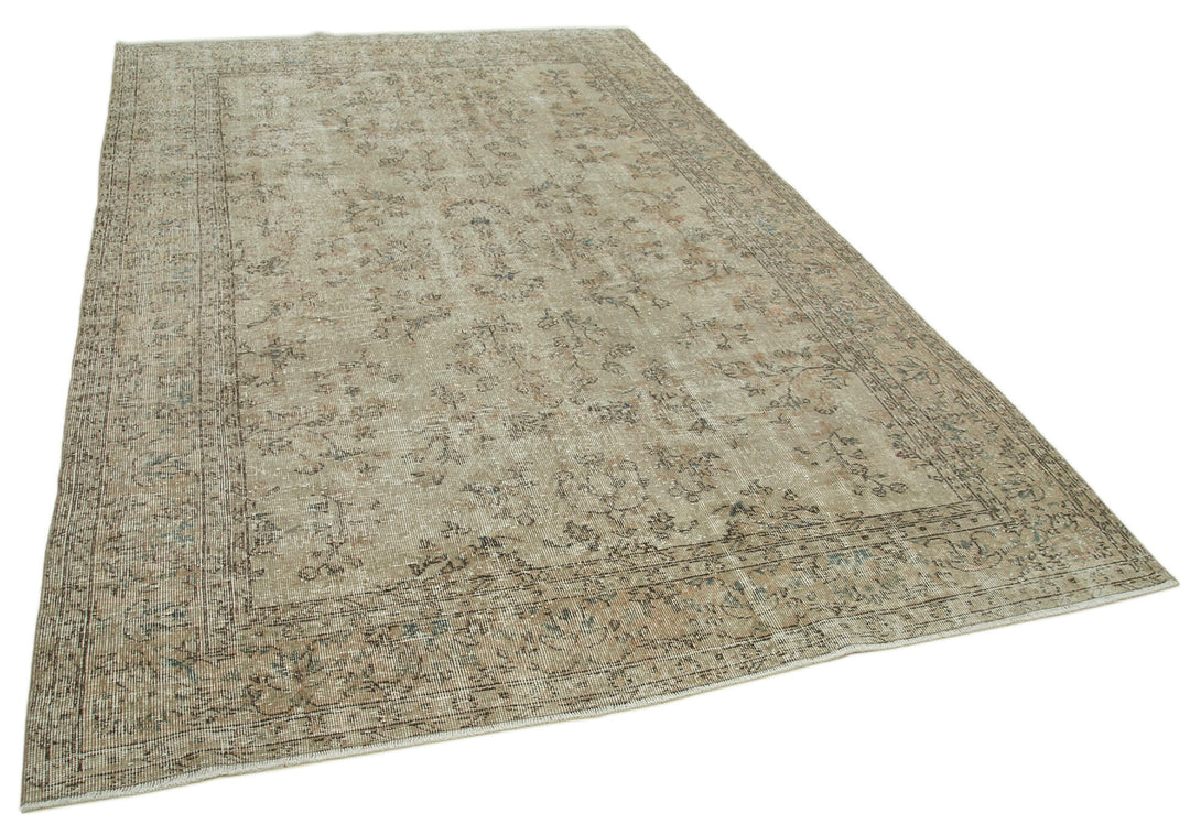 Handmade White Wash Area Rug > Design# OL-AC-36636 > Size: 6'-7" x 10'-4", Carpet Culture Rugs, Handmade Rugs, NYC Rugs, New Rugs, Shop Rugs, Rug Store, Outlet Rugs, SoHo Rugs, Rugs in USA