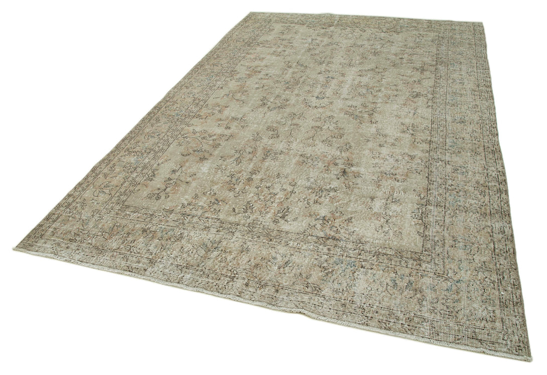 Handmade White Wash Area Rug > Design# OL-AC-36636 > Size: 6'-7" x 10'-4", Carpet Culture Rugs, Handmade Rugs, NYC Rugs, New Rugs, Shop Rugs, Rug Store, Outlet Rugs, SoHo Rugs, Rugs in USA