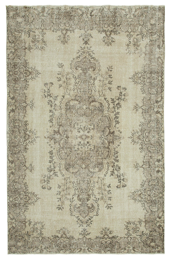 Handmade White Wash Area Rug > Design# OL-AC-36648 > Size: 6'-11" x 10'-5", Carpet Culture Rugs, Handmade Rugs, NYC Rugs, New Rugs, Shop Rugs, Rug Store, Outlet Rugs, SoHo Rugs, Rugs in USA
