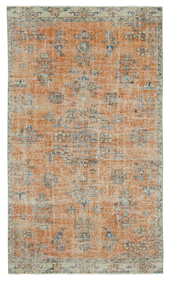 Handmade White Wash Area Rug > Design# OL-AC-36677 > Size: 5'-2" x 9'-0", Carpet Culture Rugs, Handmade Rugs, NYC Rugs, New Rugs, Shop Rugs, Rug Store, Outlet Rugs, SoHo Rugs, Rugs in USA