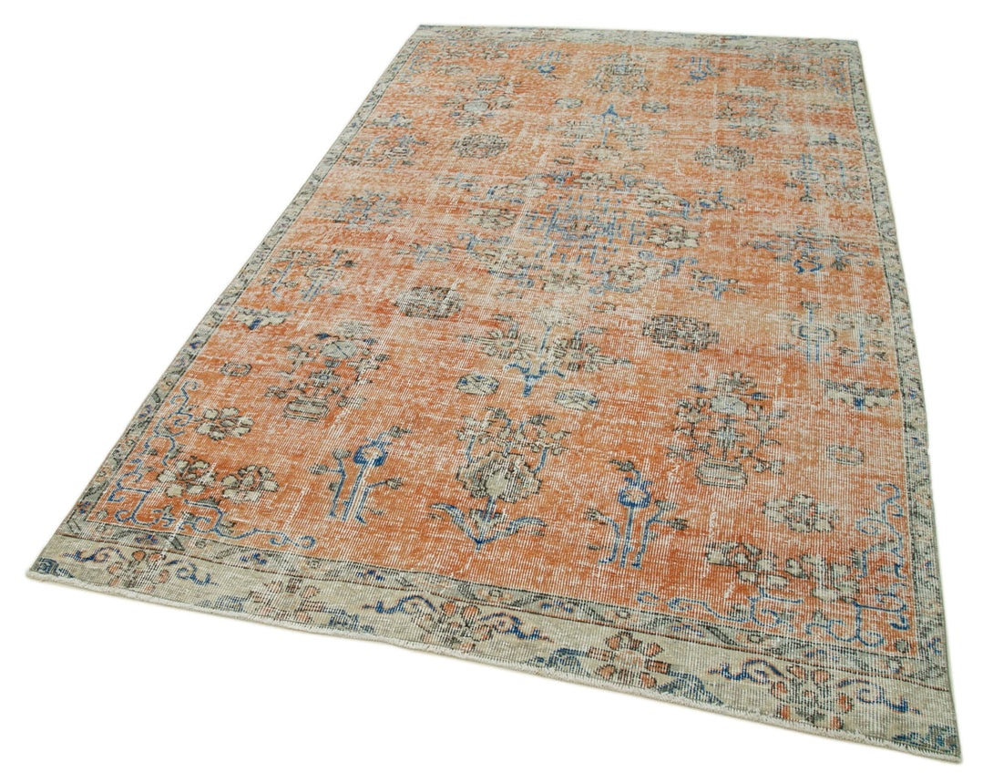 Handmade White Wash Area Rug > Design# OL-AC-36677 > Size: 5'-2" x 9'-0", Carpet Culture Rugs, Handmade Rugs, NYC Rugs, New Rugs, Shop Rugs, Rug Store, Outlet Rugs, SoHo Rugs, Rugs in USA
