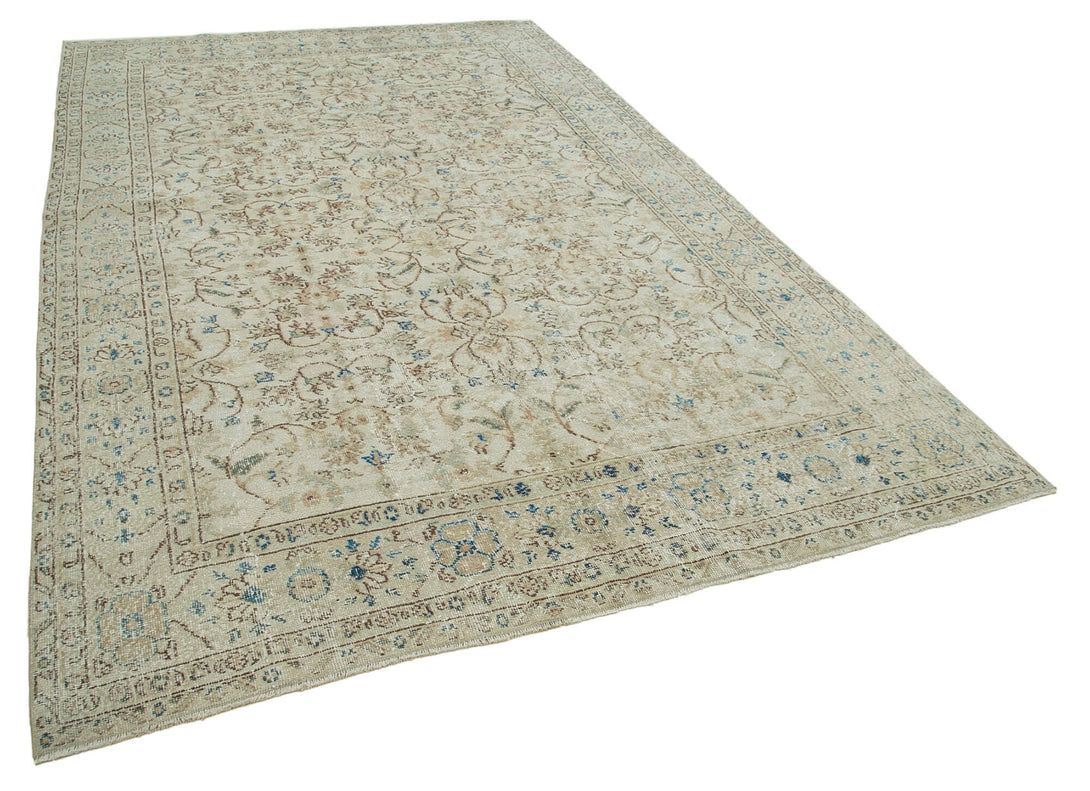 Handmade White Wash Area Rug > Design# OL-AC-36766 > Size: 6'-8" x 10'-8", Carpet Culture Rugs, Handmade Rugs, NYC Rugs, New Rugs, Shop Rugs, Rug Store, Outlet Rugs, SoHo Rugs, Rugs in USA