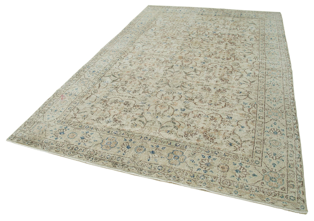 Handmade White Wash Area Rug > Design# OL-AC-36766 > Size: 6'-8" x 10'-8", Carpet Culture Rugs, Handmade Rugs, NYC Rugs, New Rugs, Shop Rugs, Rug Store, Outlet Rugs, SoHo Rugs, Rugs in USA