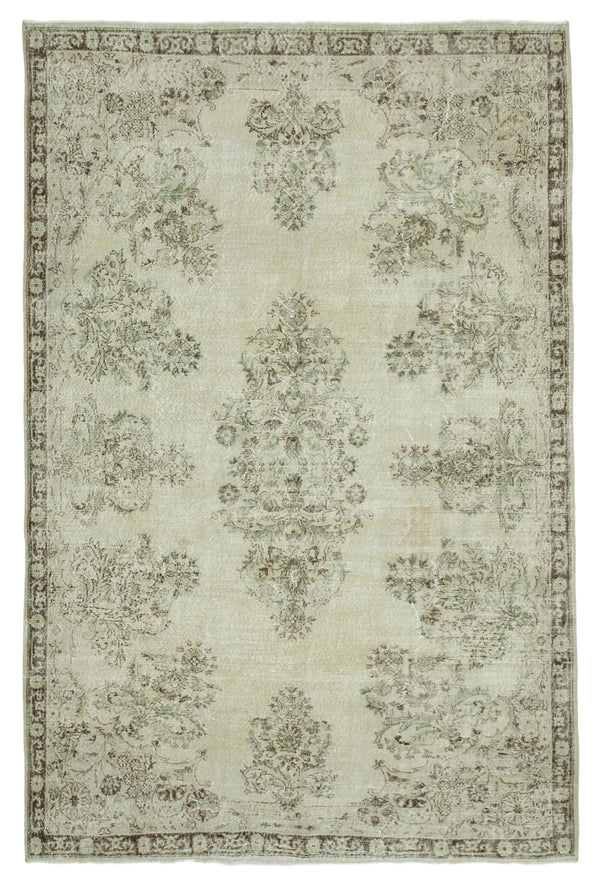Handmade White Wash Area Rug > Design# OL-AC-36769 > Size: 6'-11" x 10'-6", Carpet Culture Rugs, Handmade Rugs, NYC Rugs, New Rugs, Shop Rugs, Rug Store, Outlet Rugs, SoHo Rugs, Rugs in USA