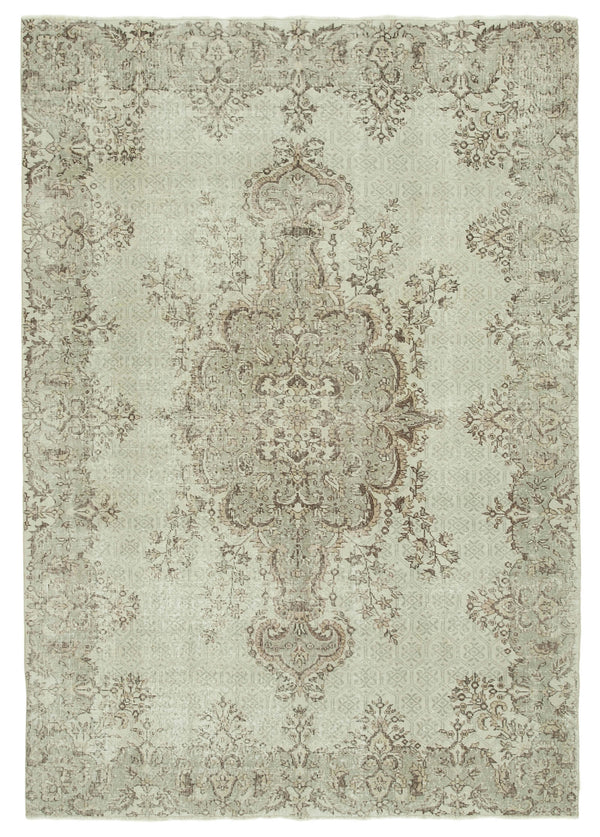 Handmade White Wash Area Rug > Design# OL-AC-36773 > Size: 7'-1" x 10'-1", Carpet Culture Rugs, Handmade Rugs, NYC Rugs, New Rugs, Shop Rugs, Rug Store, Outlet Rugs, SoHo Rugs, Rugs in USA