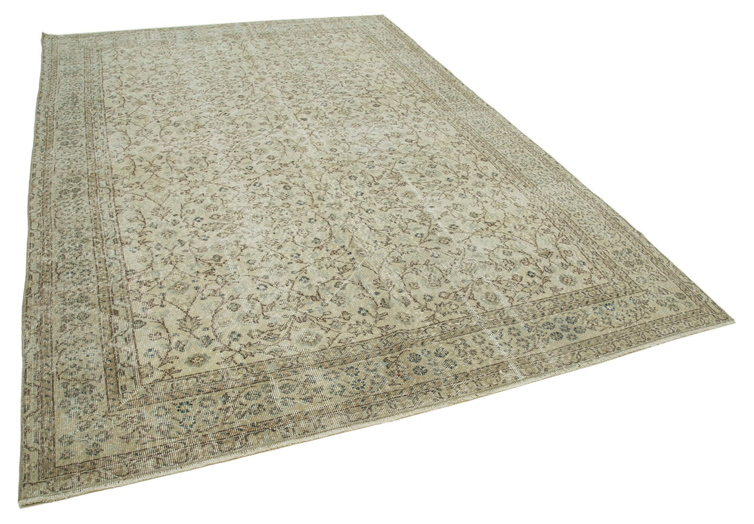 Handmade White Wash Area Rug > Design# OL-AC-36775 > Size: 6'-11" x 10'-2", Carpet Culture Rugs, Handmade Rugs, NYC Rugs, New Rugs, Shop Rugs, Rug Store, Outlet Rugs, SoHo Rugs, Rugs in USA