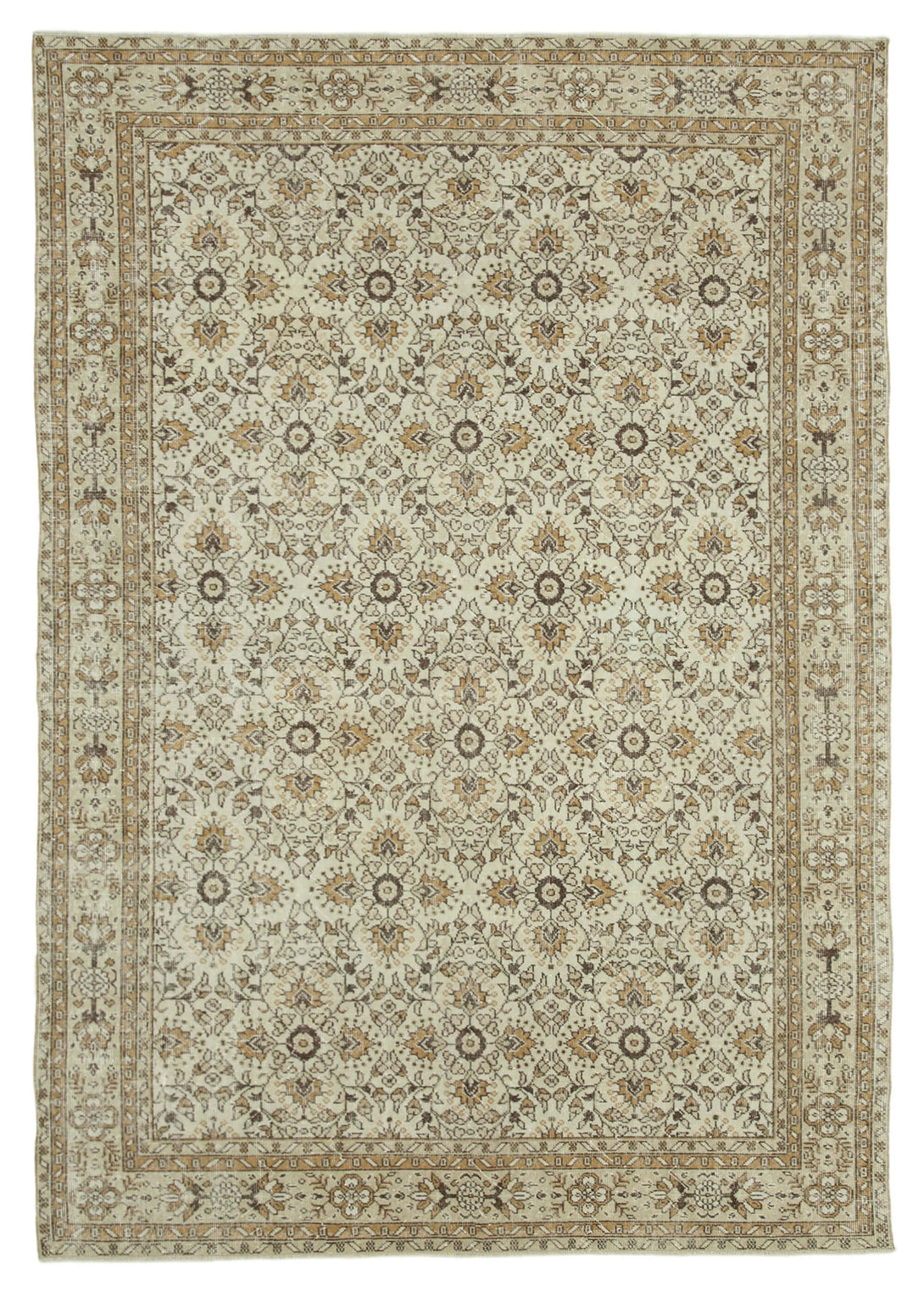 Handmade White Wash Area Rug > Design# OL-AC-36778 > Size: 7'-3" x 10'-5", Carpet Culture Rugs, Handmade Rugs, NYC Rugs, New Rugs, Shop Rugs, Rug Store, Outlet Rugs, SoHo Rugs, Rugs in USA