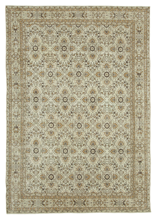 Handmade White Wash Area Rug > Design# OL-AC-36778 > Size: 7'-3" x 10'-5", Carpet Culture Rugs, Handmade Rugs, NYC Rugs, New Rugs, Shop Rugs, Rug Store, Outlet Rugs, SoHo Rugs, Rugs in USA