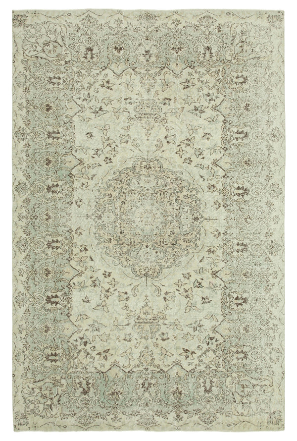 Handmade White Wash Area Rug > Design# OL-AC-36781 > Size: 6'-9" x 10'-5", Carpet Culture Rugs, Handmade Rugs, NYC Rugs, New Rugs, Shop Rugs, Rug Store, Outlet Rugs, SoHo Rugs, Rugs in USA