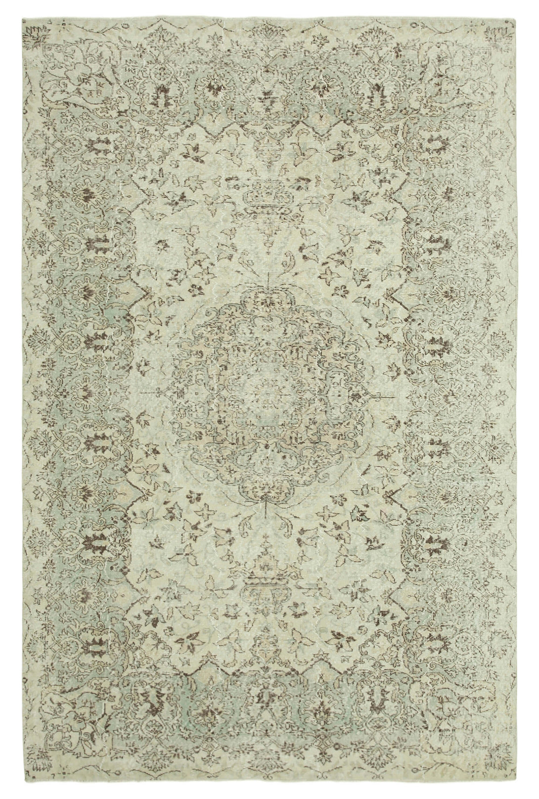 Handmade White Wash Area Rug > Design# OL-AC-36781 > Size: 6'-9" x 10'-5", Carpet Culture Rugs, Handmade Rugs, NYC Rugs, New Rugs, Shop Rugs, Rug Store, Outlet Rugs, SoHo Rugs, Rugs in USA