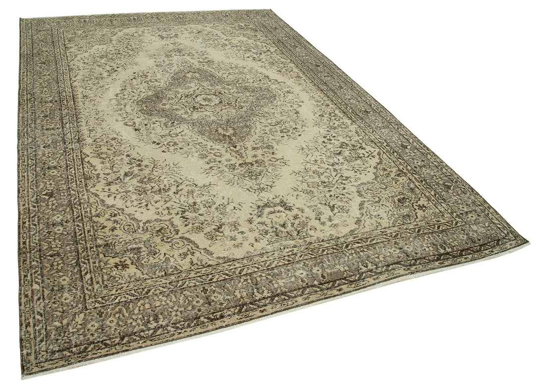 Handmade White Wash Area Rug > Design# OL-AC-36799 > Size: 6'-11" x 10'-3", Carpet Culture Rugs, Handmade Rugs, NYC Rugs, New Rugs, Shop Rugs, Rug Store, Outlet Rugs, SoHo Rugs, Rugs in USA