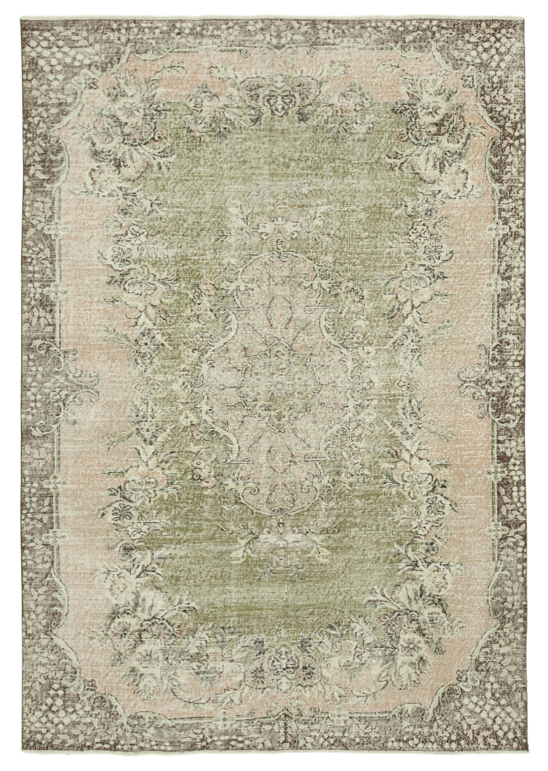 Handmade White Wash Area Rug > Design# OL-AC-36826 > Size: 6'-11" x 10'-2", Carpet Culture Rugs, Handmade Rugs, NYC Rugs, New Rugs, Shop Rugs, Rug Store, Outlet Rugs, SoHo Rugs, Rugs in USA