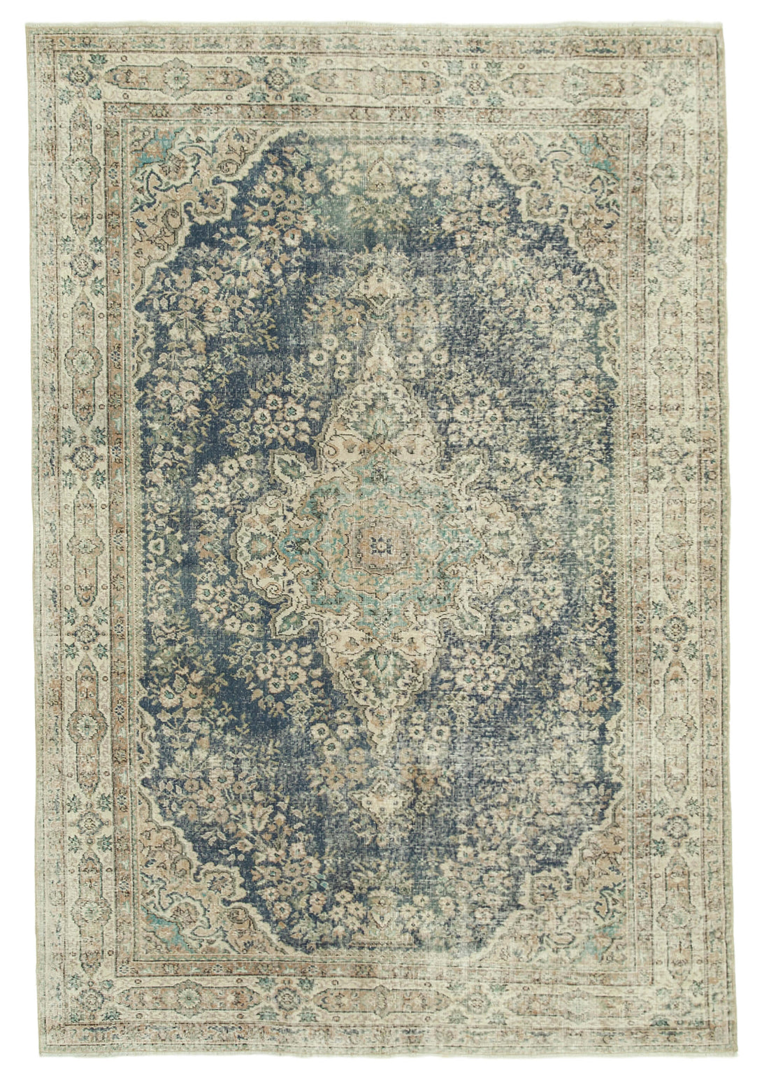 Handmade White Wash Area Rug > Design# OL-AC-36829 > Size: 6'-11" x 10'-3", Carpet Culture Rugs, Handmade Rugs, NYC Rugs, New Rugs, Shop Rugs, Rug Store, Outlet Rugs, SoHo Rugs, Rugs in USA