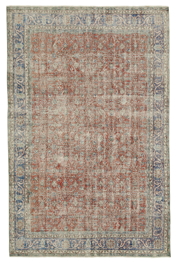 Handmade White Wash Area Rug > Design# OL-AC-36834 > Size: 6'-11" x 10'-8", Carpet Culture Rugs, Handmade Rugs, NYC Rugs, New Rugs, Shop Rugs, Rug Store, Outlet Rugs, SoHo Rugs, Rugs in USA